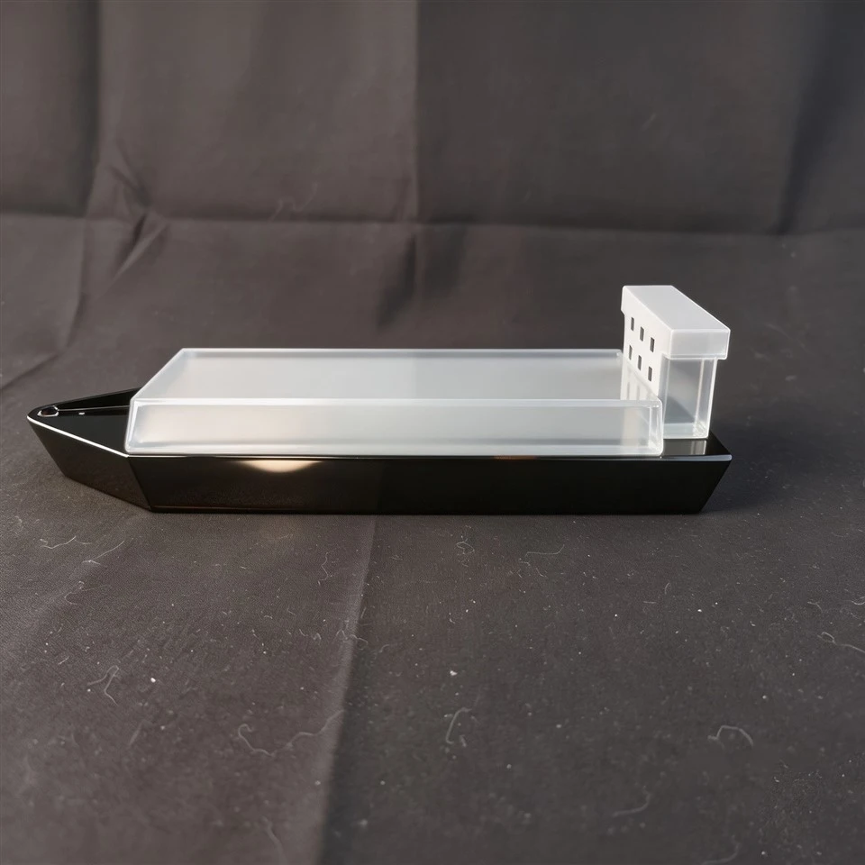 Freight Ship Model Engraved Crystal Award suppliers